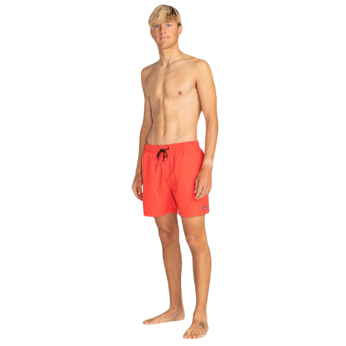 BILLABONG ALL DAY LAYBACK 16" BOARDSHORT - RED HOT