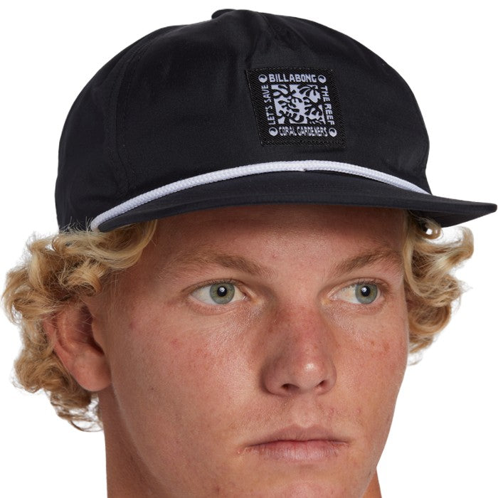 BILLABONG CG HORIZON REEF STRAPBACK PET - BLACK