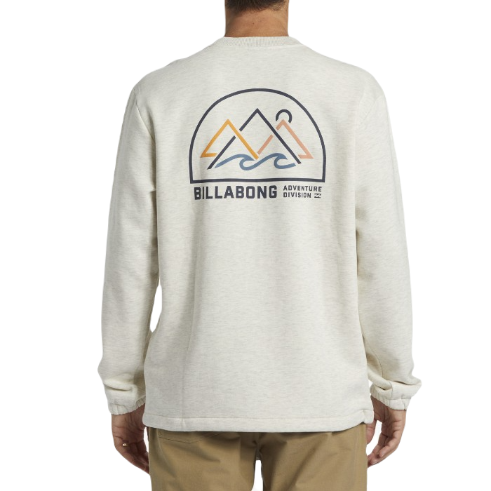 BILLABONG COMPASS SWEATER OATMEAL HEATHER