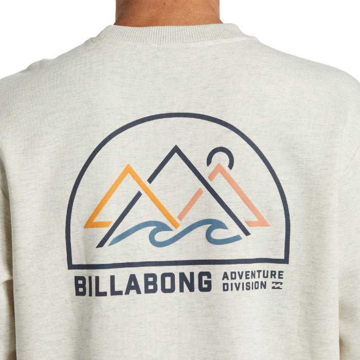 BILLABONG COMPASS SWEATER OATMEAL HEATHER