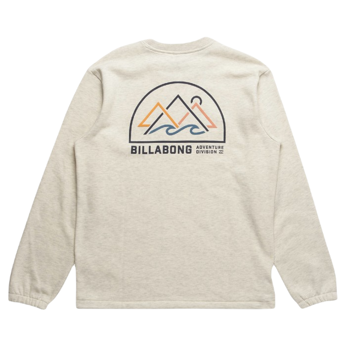 BILLABONG COMPASS SWEATER OATMEAL HEATHER