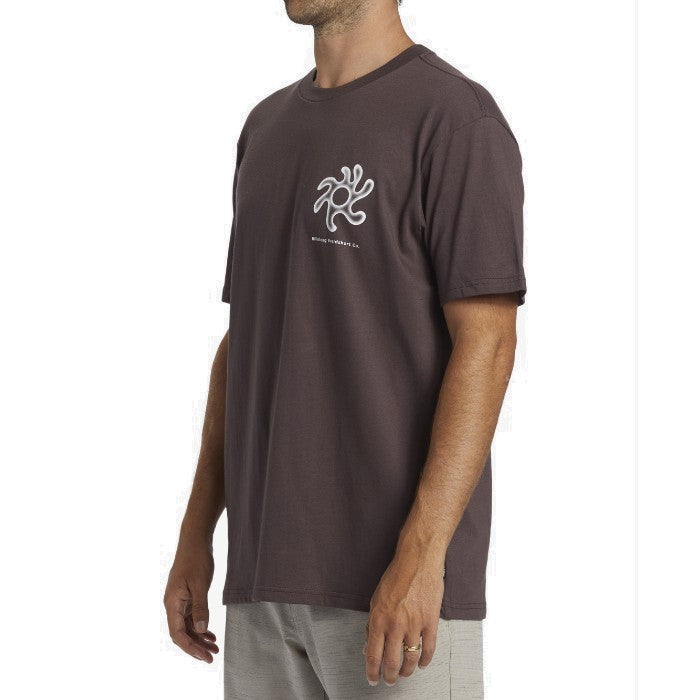 BILLABONG FIGURES T-SHIRT PLUM