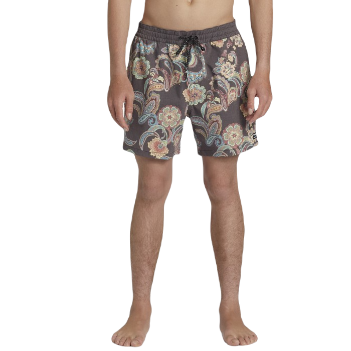 BILLABONG GOOD TIMES LAYBACK BOARDSHORT - DEEP PLUM