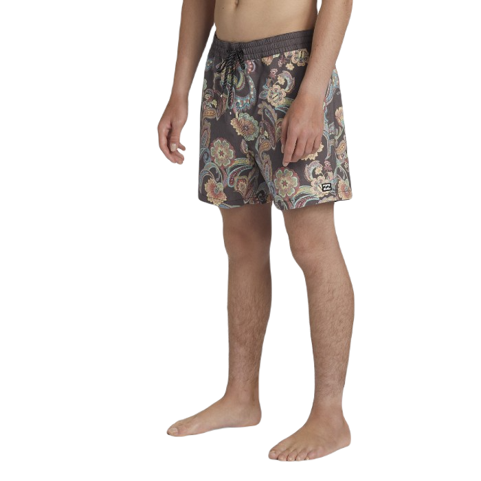 BILLABONG GOOD TIMES LAYBACK BOARDSHORT - DEEP PLUM