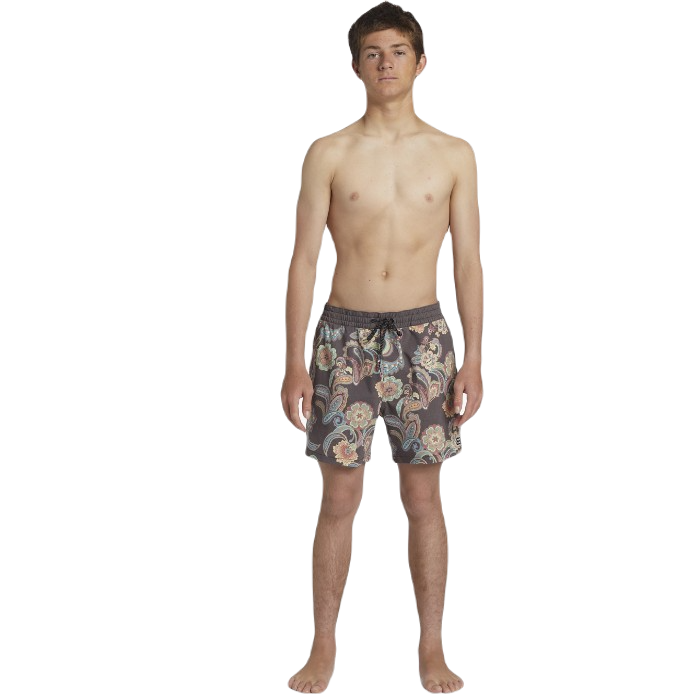 BILLABONG GOOD TIMES LAYBACK BOARDSHORT - DEEP PLUM