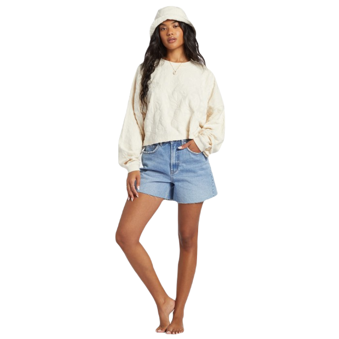 BILLABONG LOOSEN UP SWEATER - WHITECAP