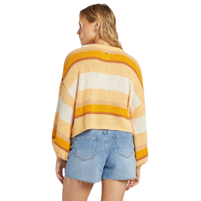 BILLABONG SOL TIME SWEATER - CITRUS GLOW 