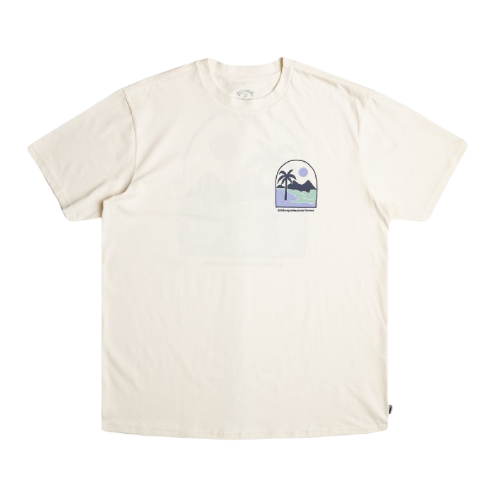 BILLABONG SUNDOWN T-SHIRT OFF WHITE