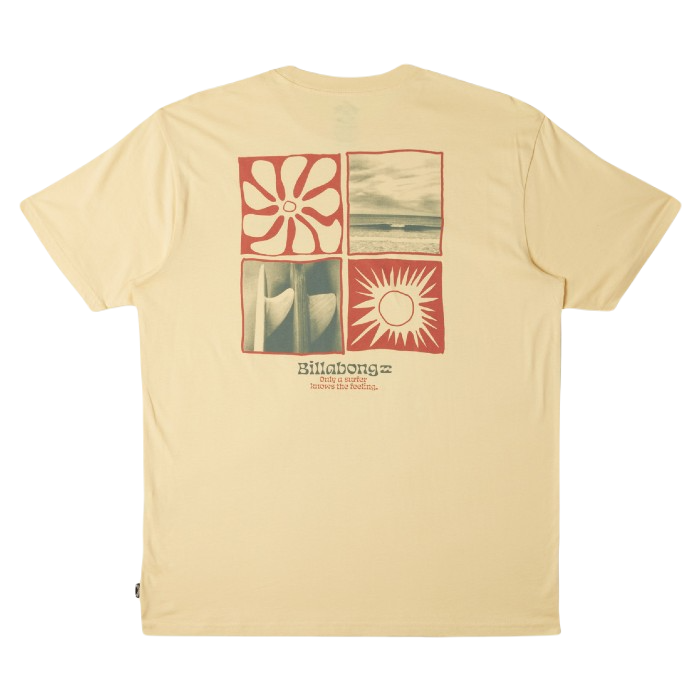 BILLABONG TWIN FINS T-SHIRT PAPAYA