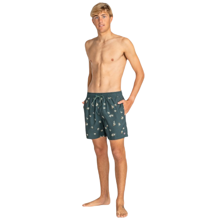 BILLABONG GOOD TIMES VACAY LAYBACK 16" ZWEMBROEK - DEEP SEA