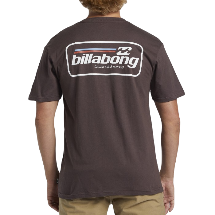 BILLABONG WALLED T-SHIRT PLUM