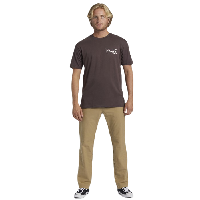 BILLABONG WALLED T-SHIRT PLUM