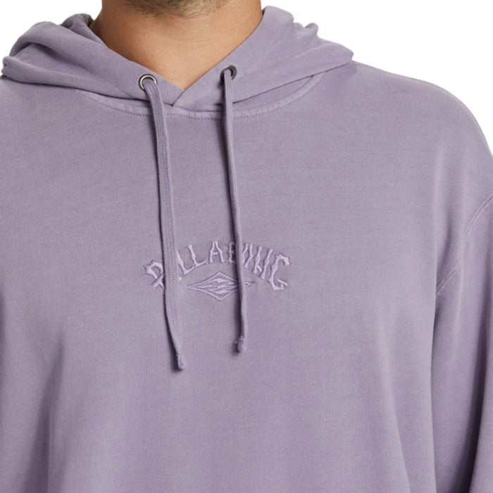 BILLABONG WAVE WASHED HOODIE PURPLE ASH