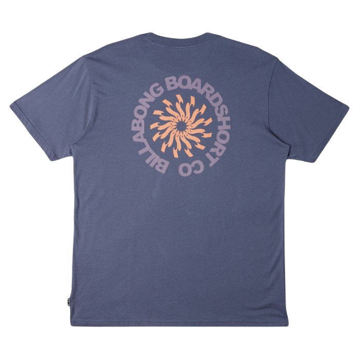 BILLABONG WHIRLPOOL T-SHIRT SLATE BLUE