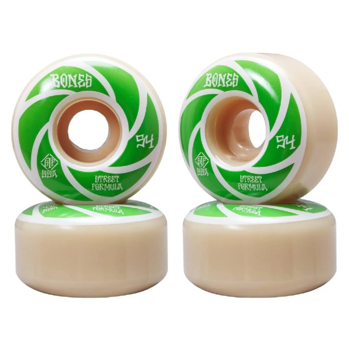 BONES STF PATTERNS STANDARD 99A WHEELS 54 MM WHITE