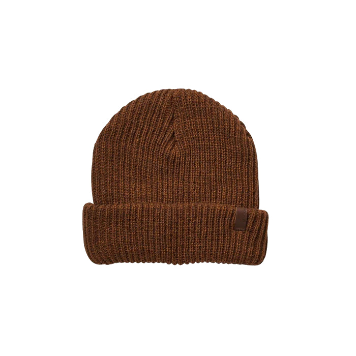 BRIXTON MARLED CHUNKY BEANIE COFFEE / CHOCOLATE