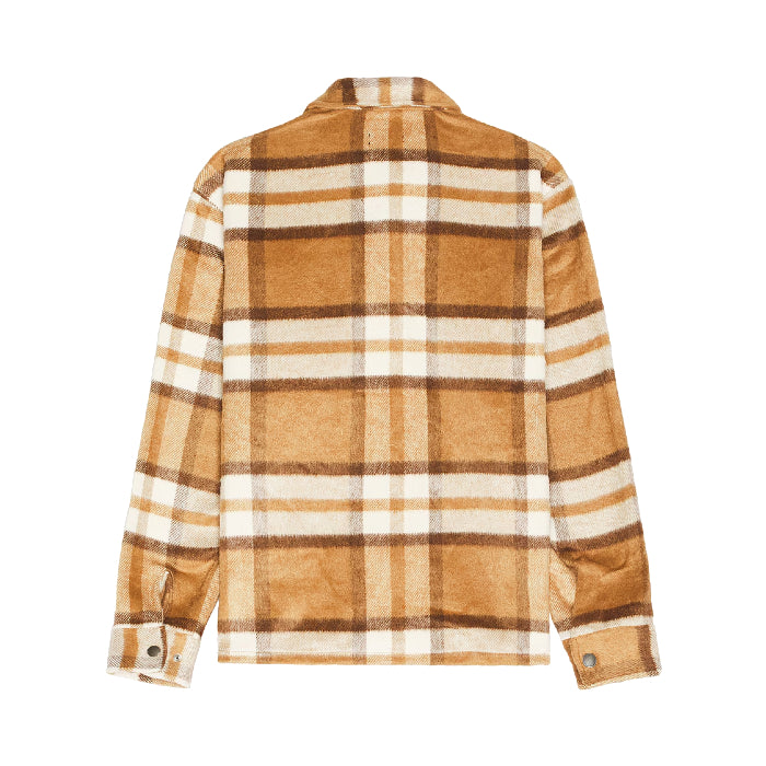 BRIXTON SELDEN SOFT BRUSHED FLANNEL OVERHEMD - NATUREL The Old Man Boardsports Brixton