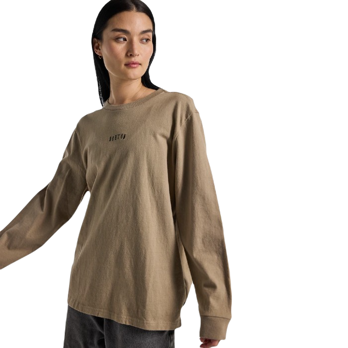 BURTON CARNIVORE LONG SLEEVE T-SHIRT SUMMIT TAUPE