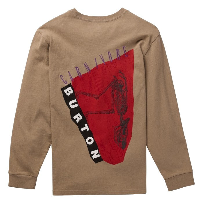 BURTON CARNIVORE LONG SLEEVE T-SHIRT SUMMIT TAUPE