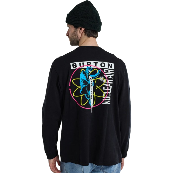 BURTON NUCLEAR AIR LONG SLEEVE T-SHIRT TRUE BLACK