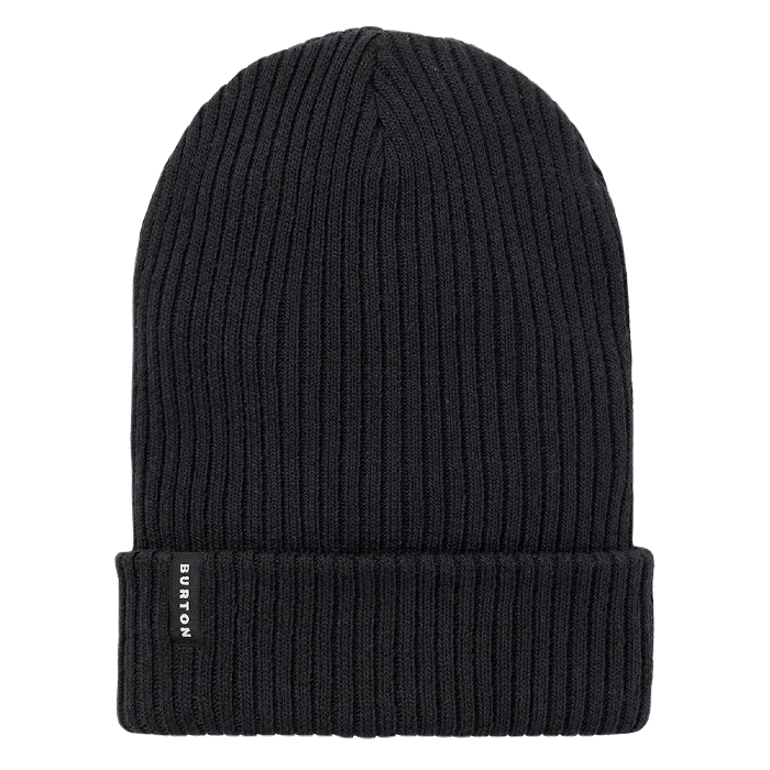 BURTON RECYCLED RIB BEANIE TRUE BLACK