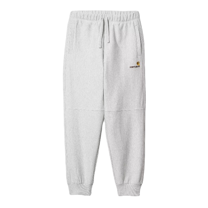 CARHARTT WIP AMERICAN SCRIPT JOGGINGBROEK ASH HEATHER