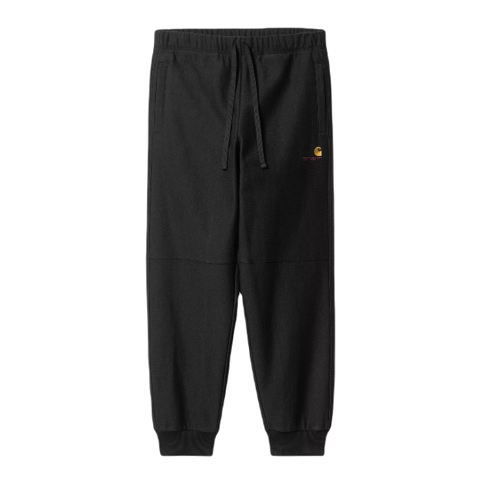 CARHARTT WIP AMERICAN SCRIPT JOGGINGBROEK BLACK