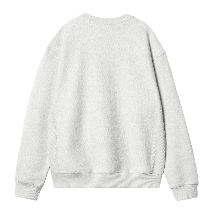 CARHARTT WIP AMERICAN SCRIPT SWEATER ASH HEATHER