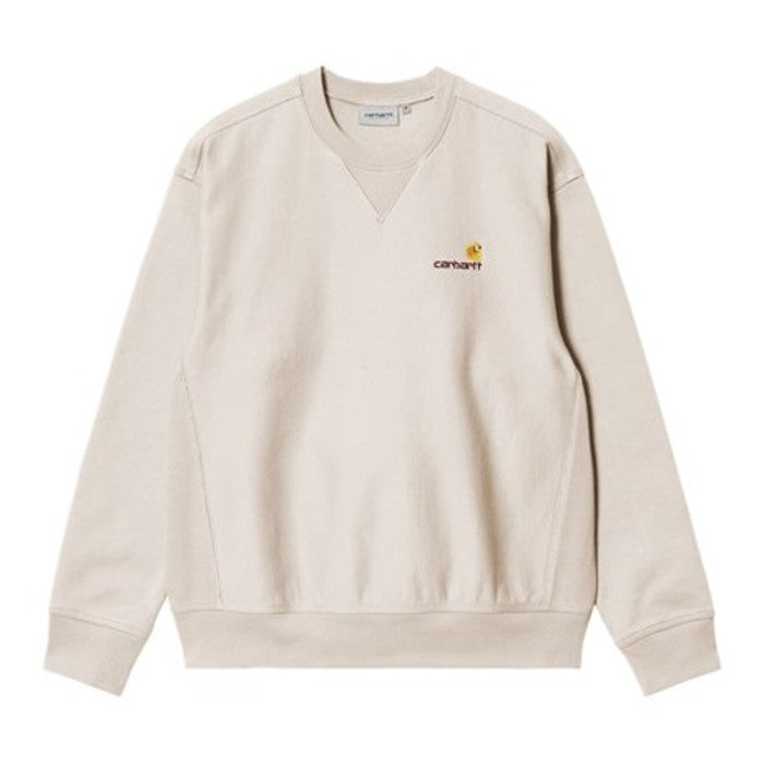 CARHARTT WIP AMERICAN SCRIPT SWEATER MOONBEAM