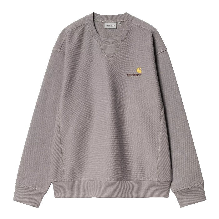 CARHARTT WIP AMERICAN SCRIPT SWEATER - YOSEMITE The Old Man Boardsports Carhartt WIP