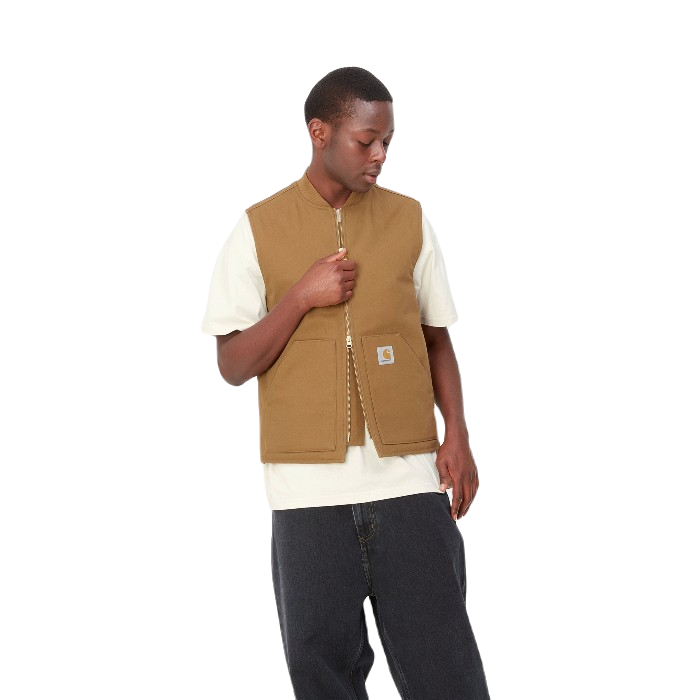 CARHARTT WIP CLASSIC BODYWARMER/VEST HAMILTON BROWN