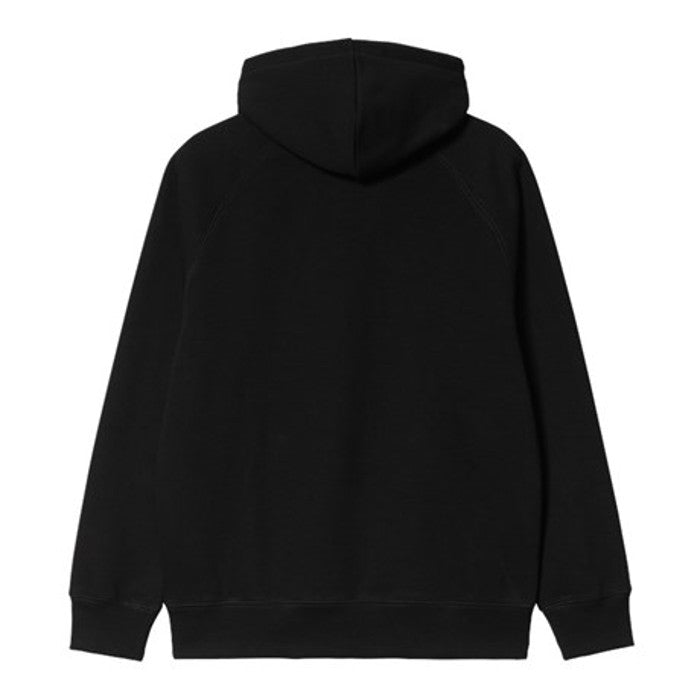 CARHARTT WIP HOODED CHASE HOODIE - BLACK/GOLD