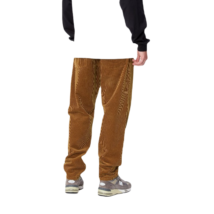 CARHARTT WIP NEWEL BROEK DEEP H BROWN (RINSED)