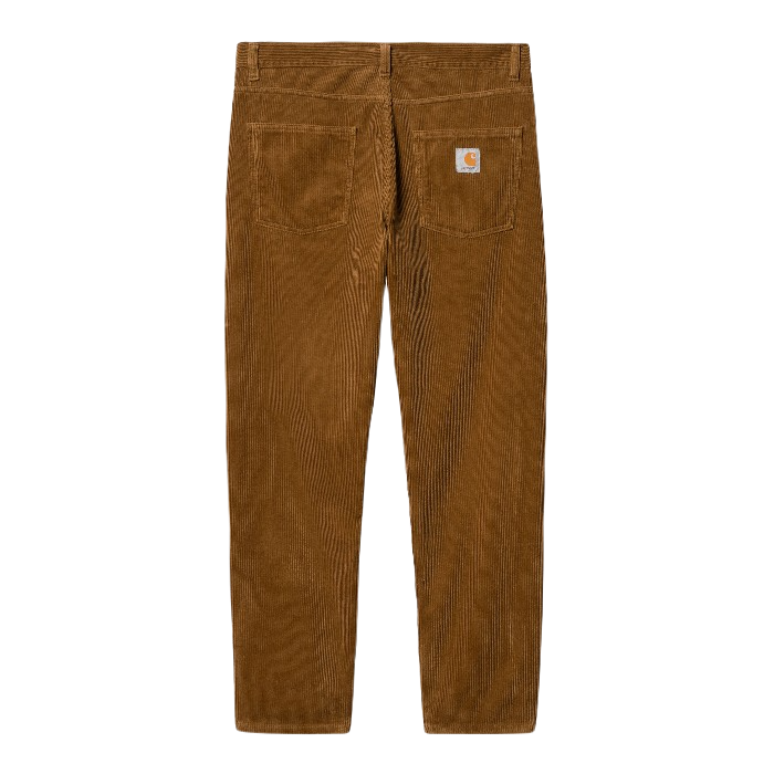 CARHARTT WIP NEWEL BROEK DEEP H BROWN (RINSED)