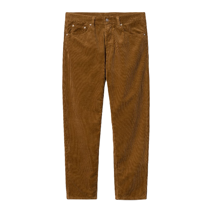 CARHARTT WIP NEWEL BROEK DEEP H BROWN (RINSED)