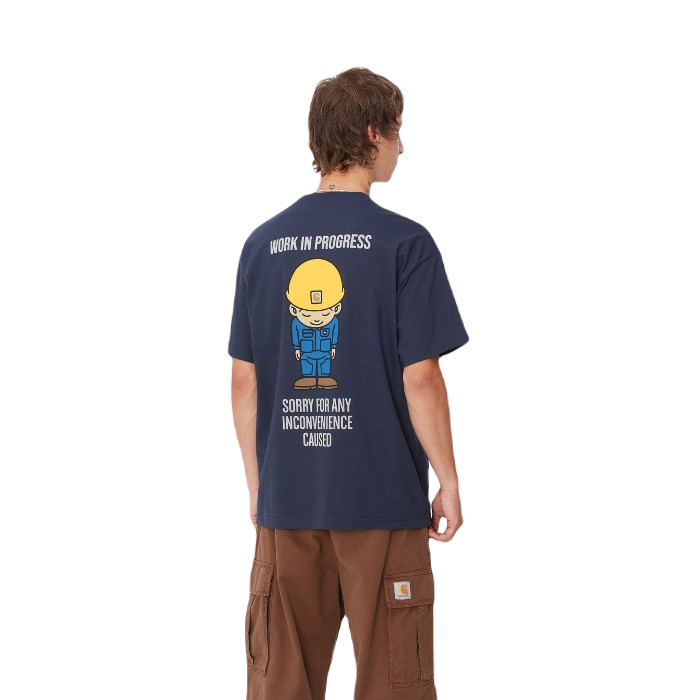 CARHARTT WIP S/S SUMIMASEN T-SHIRT AIR FORCE BLUE