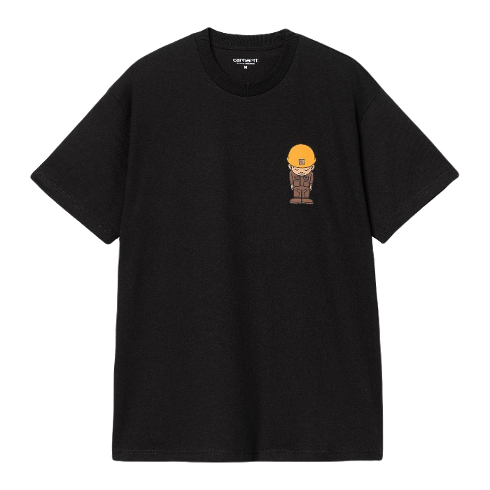 CARHARTT WIP SUMIMASEN T-SHIRT BLACK