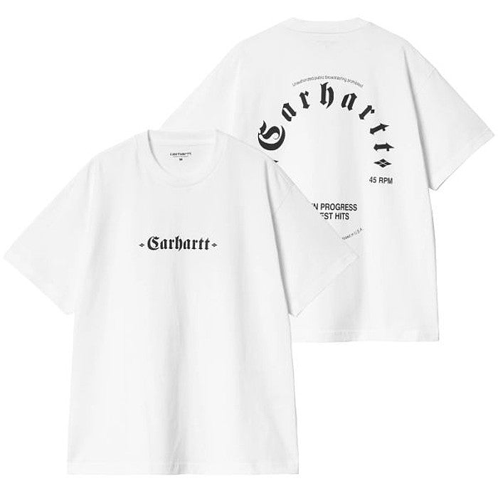 CARHARTT WIP GREATEST HITS SHORT SLEEVE T-SHIRT WHITE/BLACK