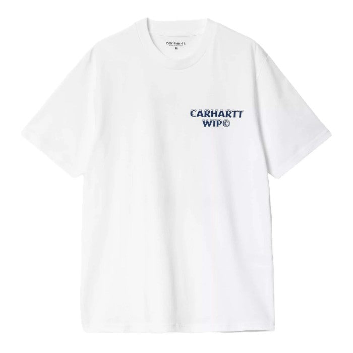 CARHARTT WIP ICE SHORT SLEEVE T-SHIRT - WHITE The Old Man Boardsports Carhartt WIP