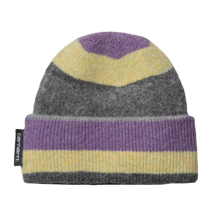 CARHARTT WIP SUNDLING BEANIE STRIPE JACQUARD/AURA