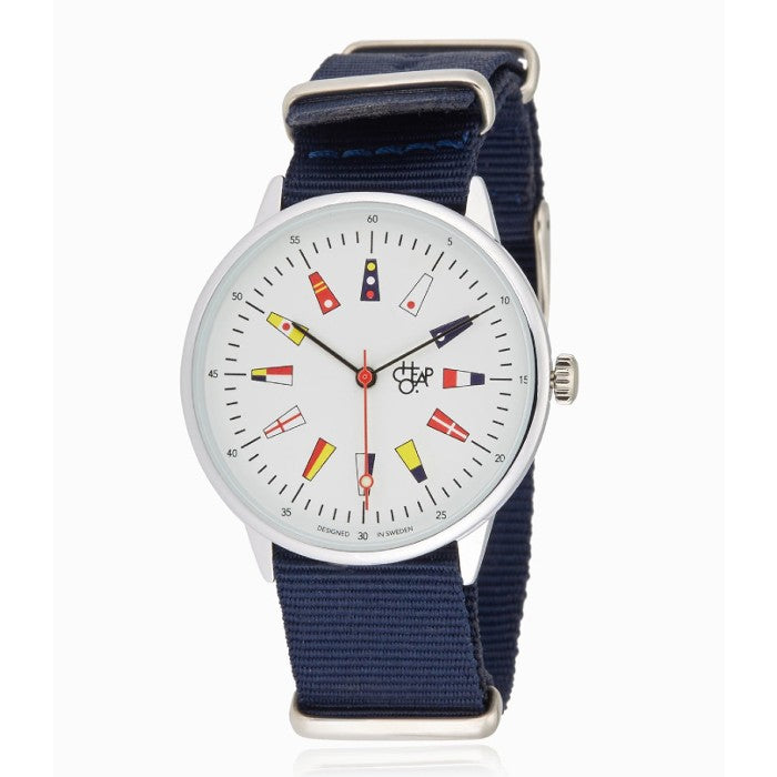 CHEAPO NAVAL HORLOGE - WHITE NAVY