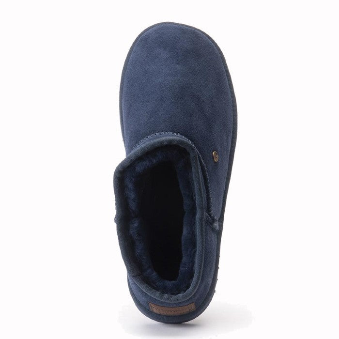 CONNER MEN SUEDE PANTOFFELS DARK NAVY