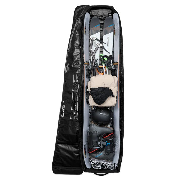 DB SNOW ROLLER PRO SKI/SNOWBOARD TAS 127L BLACK OUT