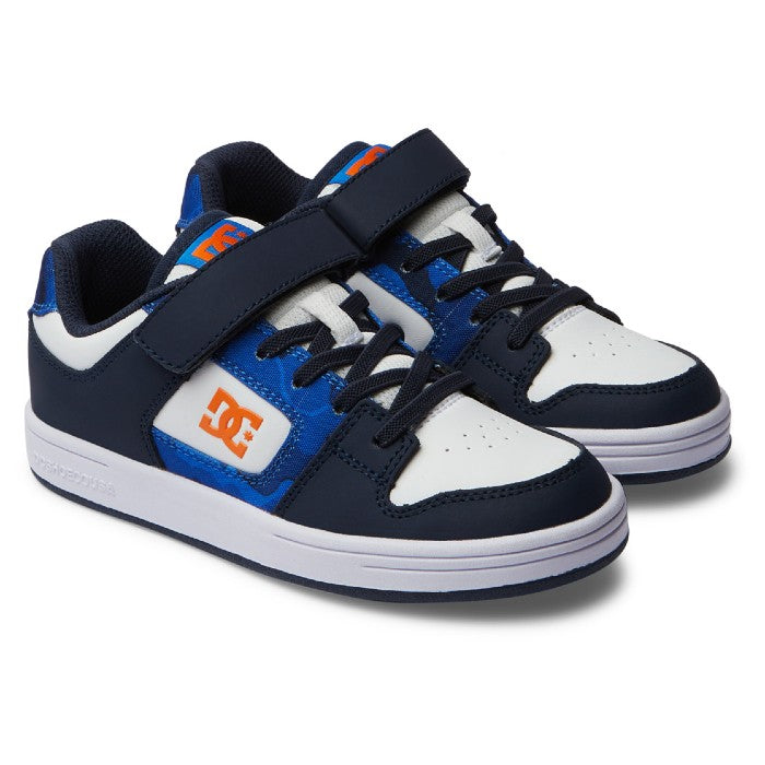 DC SHOES MANTECA 4 V SCHOENEN (KIDS) - SHADY/BLUE ORANGE