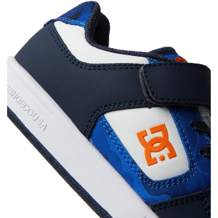 DC SHOES MANTECA 4 V SCHOENEN (KIDS) - SHADY/BLUE ORANGE