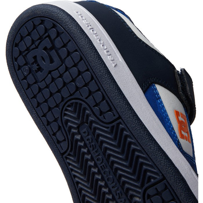 DC SHOES MANTECA 4 V SCHOENEN (KIDS) - SHADY/BLUE ORANGE