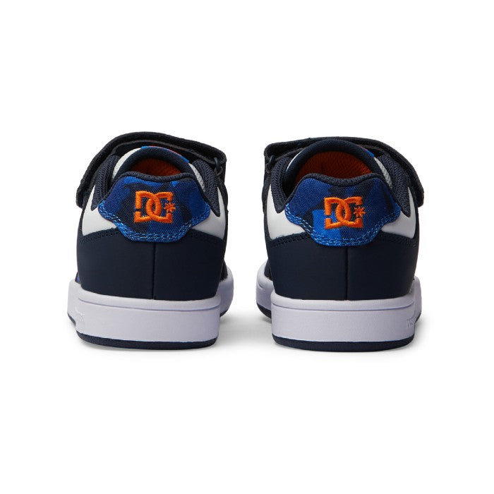 DC SHOES MANTECA 4 V SCHOENEN (KIDS) - SHADY/BLUE ORANGE