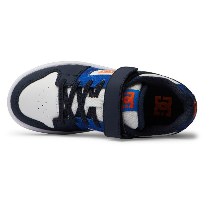 DC SHOES MANTECA 4 V SCHOENEN (KIDS) - SHADY/BLUE ORANGE