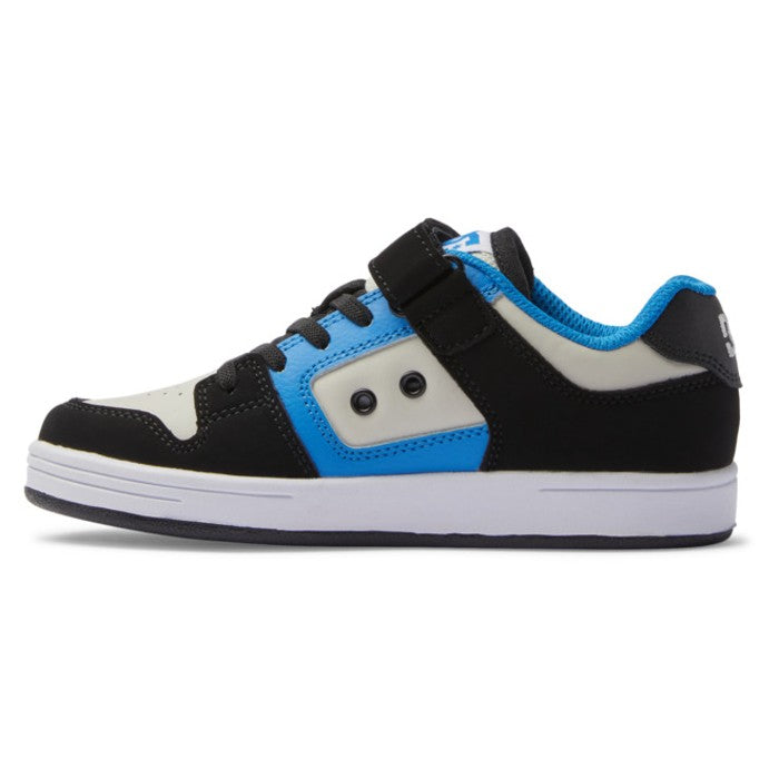 DC SHOES MANTECA 4 V SCHUHE JUNGEN – SCHWARZ/BLAU/GRAU