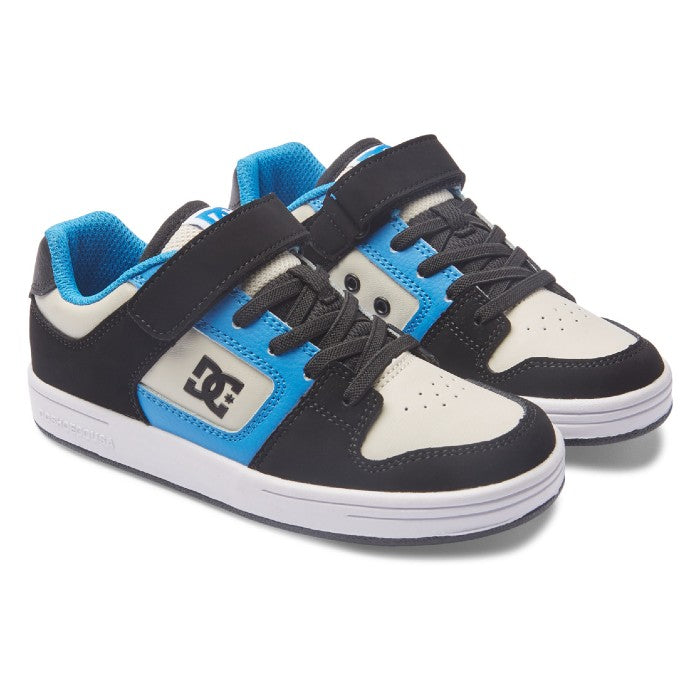 DC SHOES MANTECA 4 V SCHOENEN (KIDS) - BLACK/BLUE/GREY